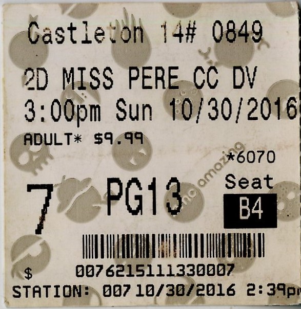 Miss Peregrine's Home for Peculiar Children